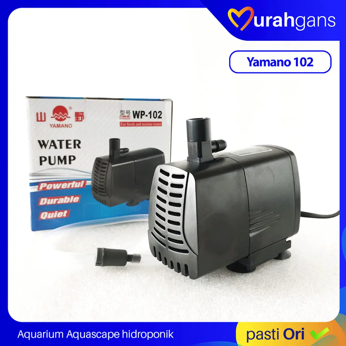 Pompa Aquarium YAMANO WP 102 Power Head Aquarium Kolam