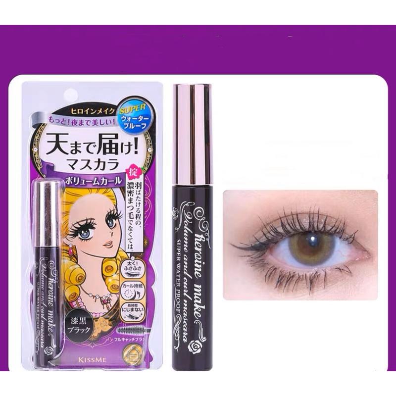 Mascara Kiss Me Heroine, Làm Dài Và Cong, Màu Đen 3