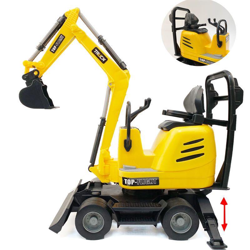 Product Introduction of Xe Đồ Chơi Máy Xúc Khổng Lồ, Bộ Đồ Chơi Xe Kỹ Thuật Cho Trẻ Em, Mô Hình Xe Bé Trai Và Bé Gái, Chuyển Động Quán Tính, Thích Hợp Cho Đồ Chơi Bãi Biển, Năm 2025 8