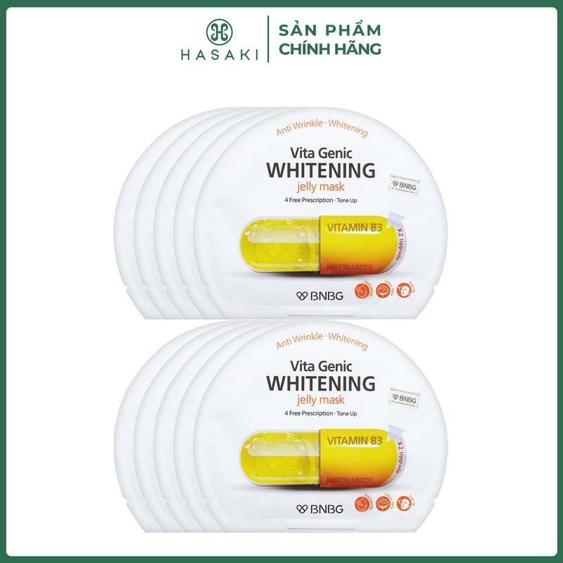 Combo 10 Mặt Nạ BNBG Vitamin C 30ml (Mới) | HASAKI BEAUTY