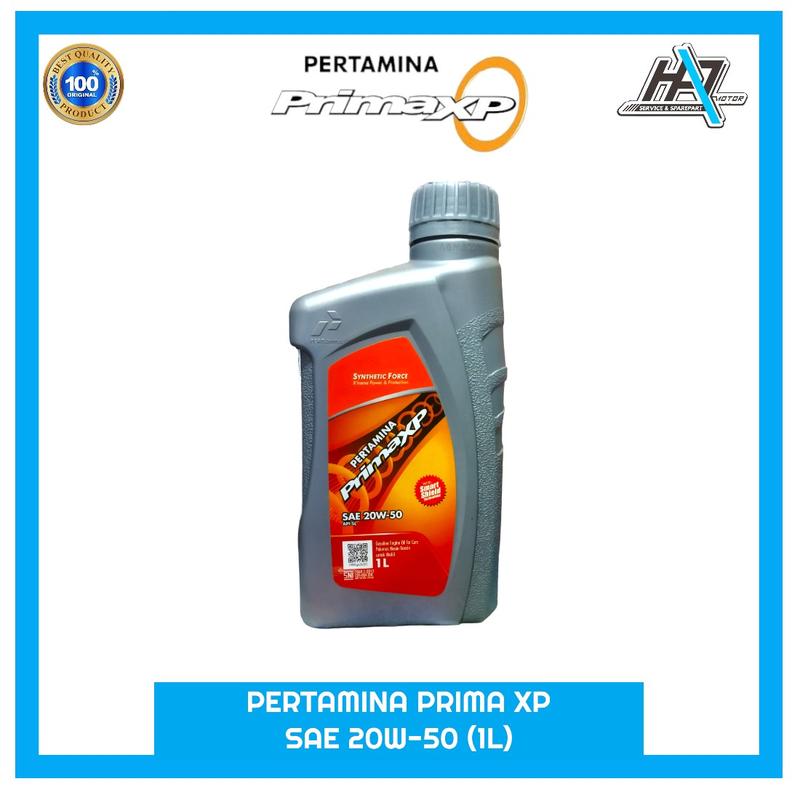 Oli mesin Pertamina Prima XP SAE 20W-50 (1L) 0
