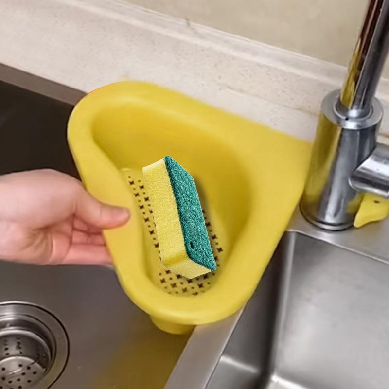 Product Introduction of Multifunctional Hanging Filter Rack and Drain Rack for Kitchen Kitchen Sink Leftover Soup Filter Rack 7