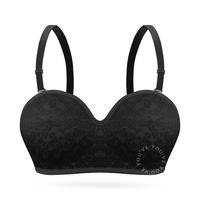 Gambar You've ( YouHave ) BH Bra Brukat Kemben Anti Slip Bra Bh Lem Silikon Silicone Sport Be Ha Balconette Bra Wanita Tanpa Kawat Busa Sedang 3 Kait 100224 - Black, 32 dari YouHave Store Kota Administrasi Jakarta Utara 4 Tokopedia
