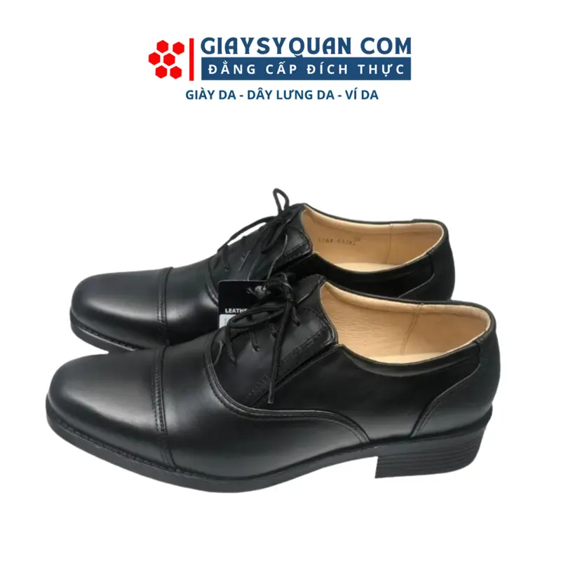 Giày Da Nam Công Sở Đế Vàng Aseco 32 Mã 432G 0