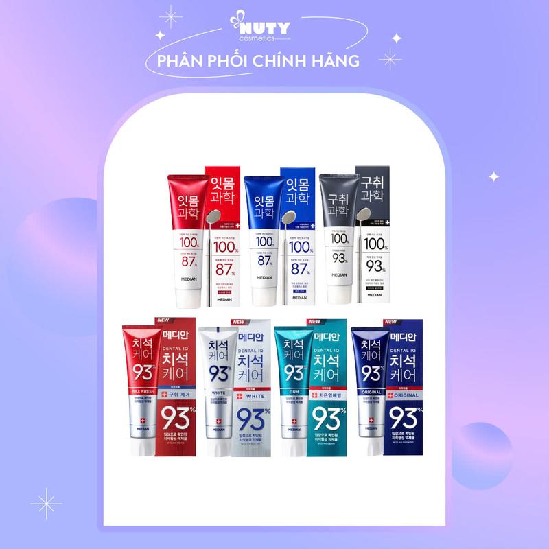 Kem Đánh Răng Median Dental IQ Tartar Protection Toothpaste 120g