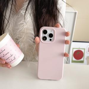 iPhone 16 Pro Max用純色ケース、iPhone 15/14/13 Pro Max/11/12用耐衝撃ソフトカバー、耐久性のある保護シェル
