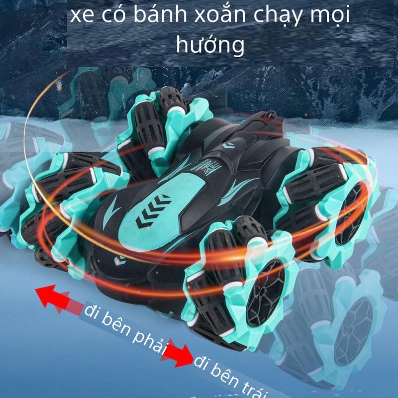Xe Địa Hình Điều Khiển Từ Xa Stunt CAR mẫu mới 833 có nhạc đèn led trước và sau sạc trực tiếp USB Toy Đồ Chơi Pin ko kèm pin điều khiển