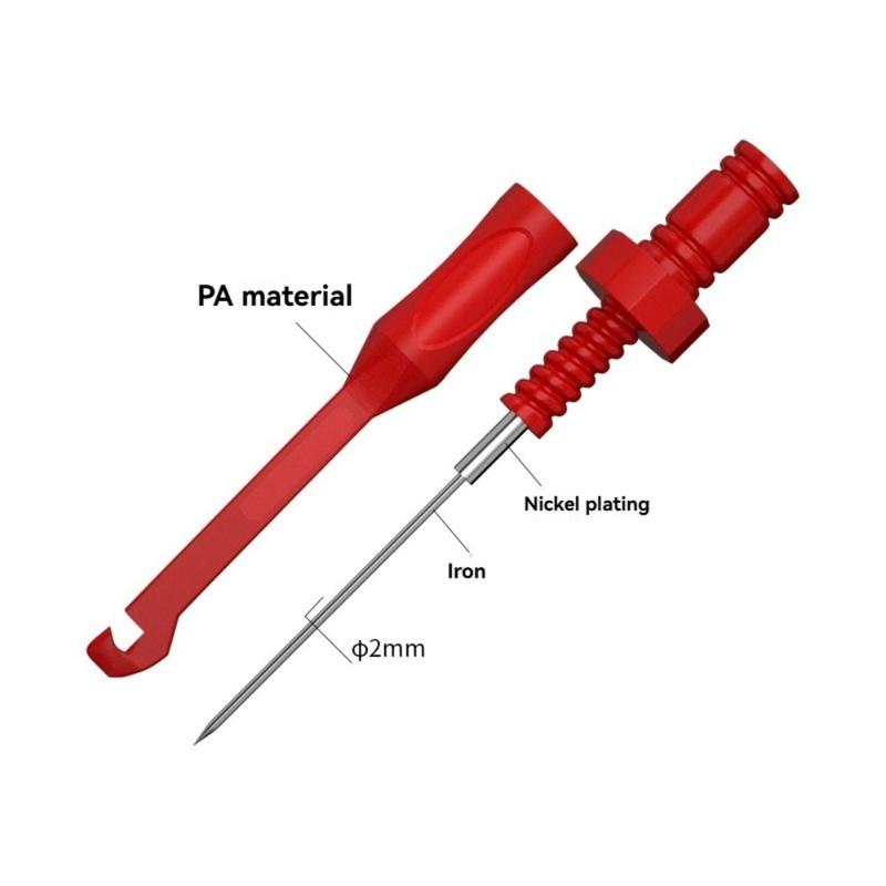 Product Introduction of High Quality Car Circuit Detection Safety Test Clip Diagnostic Tool Automotive Tool Wire Piercing Probe Clip Probe Tester Cable 25