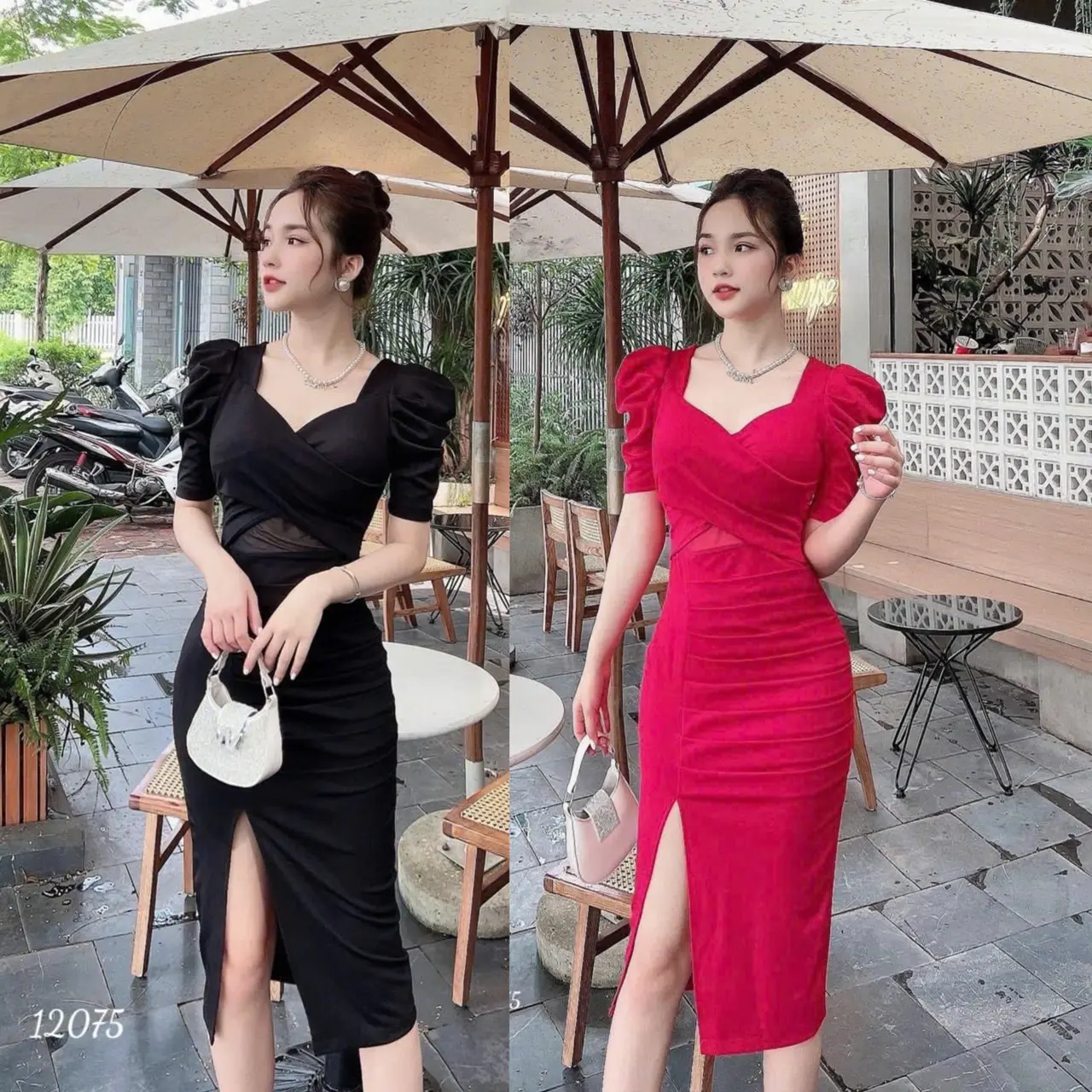 ĐẦM NỮ THIẾT KẾ DỰ TIỆC DÁNG ÔM TAY PHÒNG PHONG CÁCH SANG TRỌNG,  GỢI CẢM