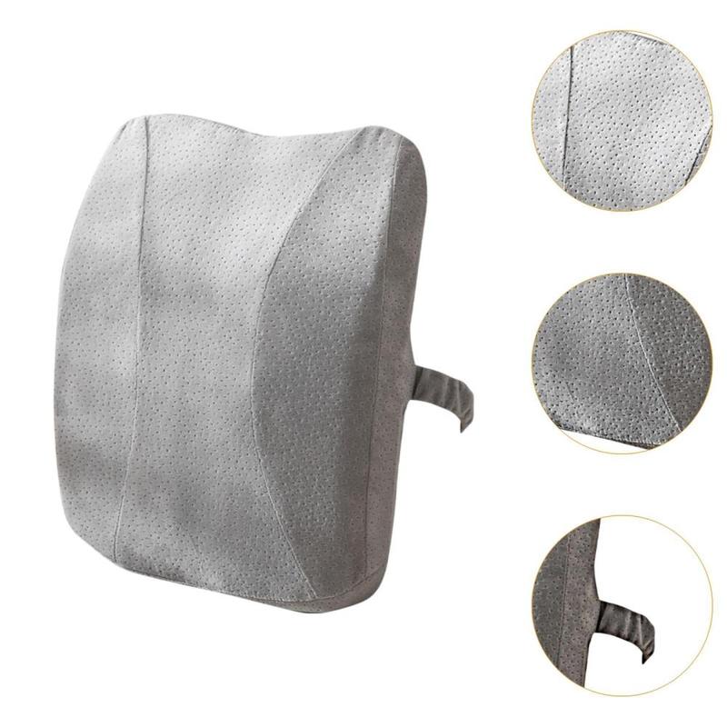 Product Introduction of Lumbar Support Pillow Cars Seat Lumbar Pillow Practical Compact Backrest Pad Accessory for Bed Car Driver Office Chair Sofa 1