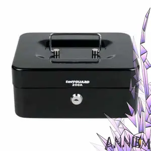 {COD] Brankas Mini Uang Deposit Box Material Baja Tebal Lemari Celengan Aman Perhiasan Mudah Disimpan Pengunci Hitam