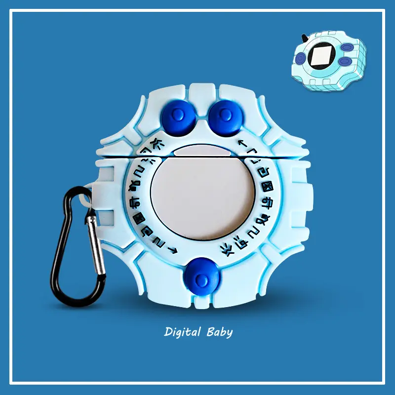 Vỏ Bọc Tai Nghe Silicon, Thiết Kế Máy Tyrannosaurus, Thích Hợp Cho Airpodspro Thế Hệ Thứ 3, Vỏ Bọc Tai Nghe Silicon Trẻ Em Kỹ Thuật Số, Thiết Kế Hoạt Hình, Mới Cho Năm 2024