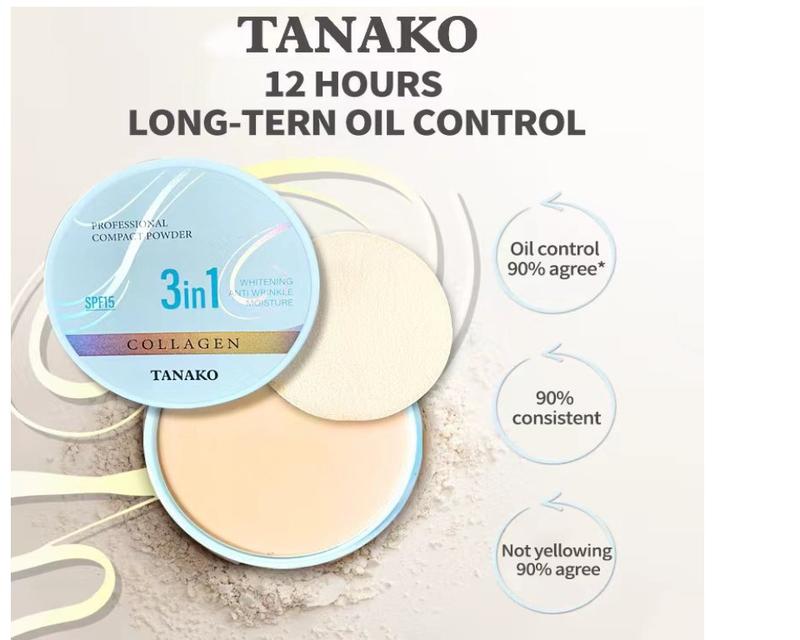 Product Introduction of TANAKO FIT ME FACE POWDER 12H LONG-TERN OIL CONTROL SPF15 1