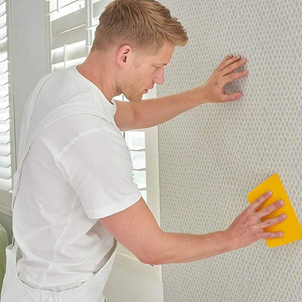 1pcs Wallpaper Flattener Wall Sticker Flattening Squeegee Tool - TikTok ...