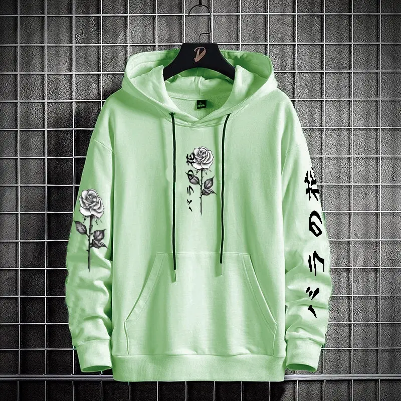 hoodie kece flowrose unisex X-XXL Fleece Distro 0