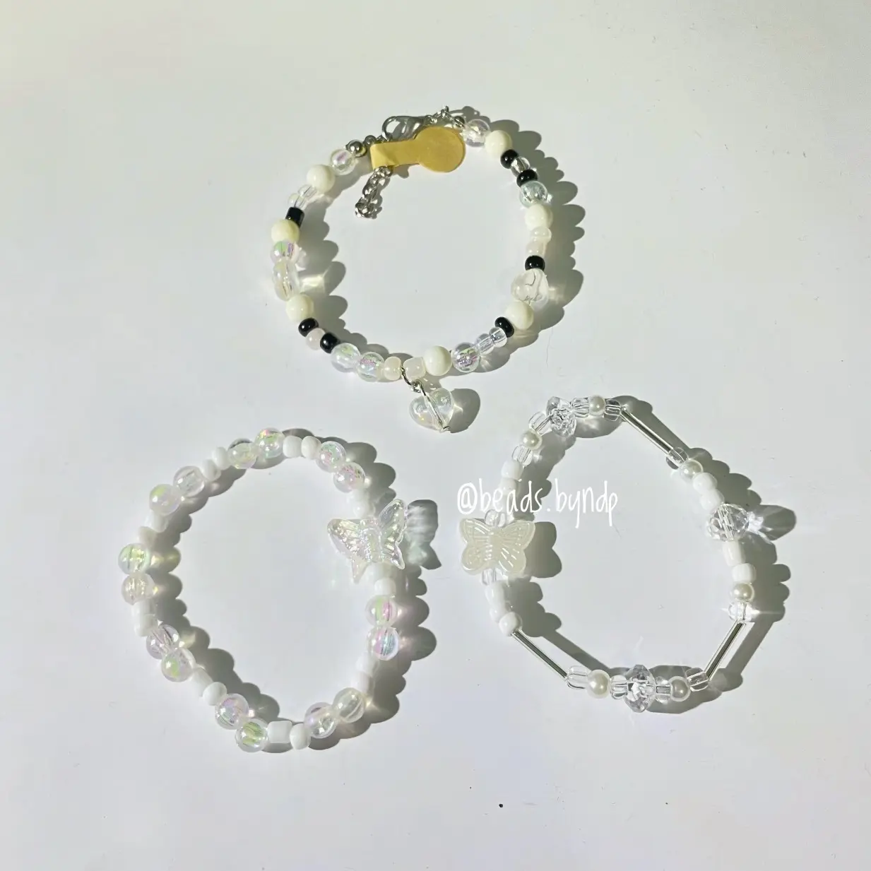 Gelang Manik Aesthetic Korea  | Beads Charm Bracelet | Souvenir Pernikahan Perempuan Ulang tahun Gift