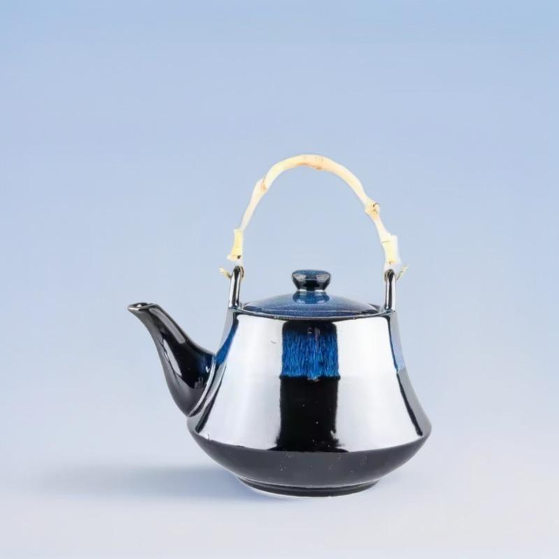 Japanese Style Teapot Warm Wine Pot Tea Cup Set Ceramic Teapot 850ml Japanese Restaurant Teapot Wine Restaurant Teapot Manufacturer 4