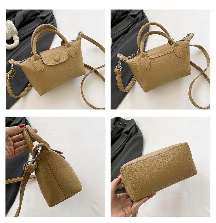 Product Introduction of New Niche Design Crossbody Small Bag Fashion All-Match Handbag Casual Shoulder Bucket Bag Women's Bag 7