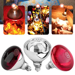 Lampu Pemanas Infrared Hewan 100/150W –  Anti Pecah,Penghangat Hewan Ternak Ayam Babi Kambing Sapi Awet dan Tahan Lama 【TOPSLINGS】