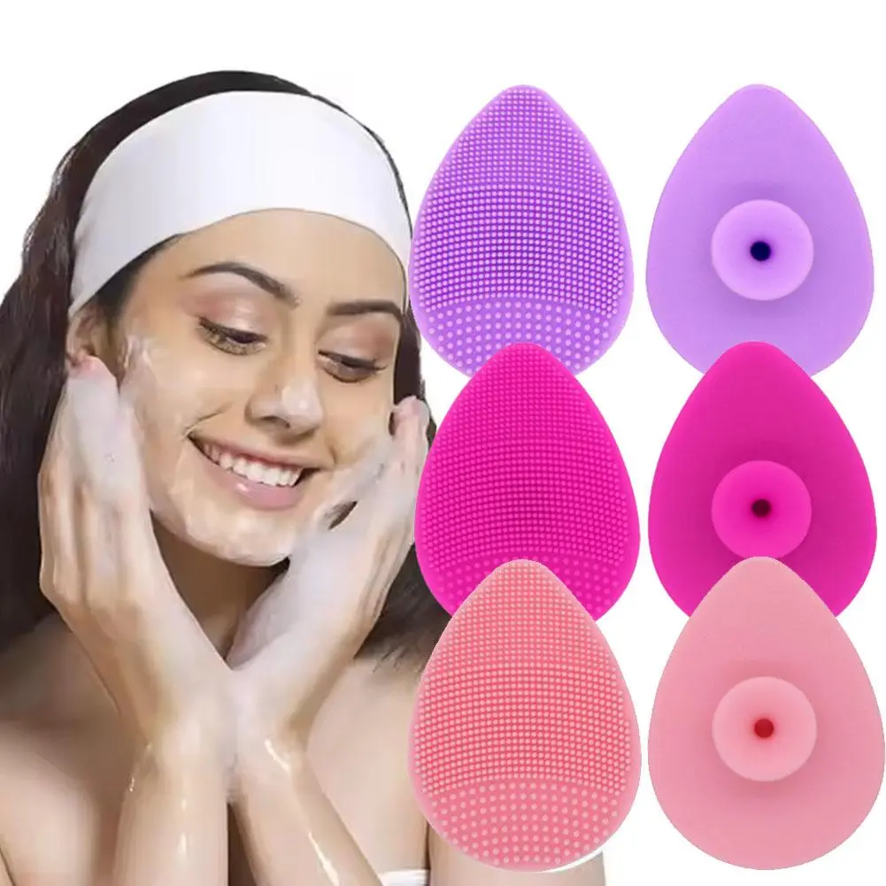 Cọ Chải Rửa Mặt Bằng Silicon, Để Loại Bỏ Và Tẩy Tế Bào Chết Mụn Đầu Đen, Cọ Chải Nước, Làm Sạch, W1E3