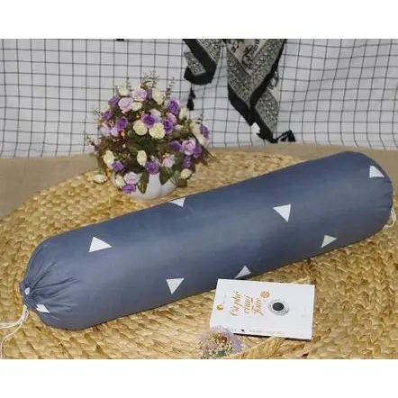 Gối Ôm Người Lớn (1 Vỏ + 1 Ruột) Bông Hạt Cao Cấp - Kích Thước : 30cm x 100cm - Nguyệt Ánh Bedding [Tam giác ghi] 0