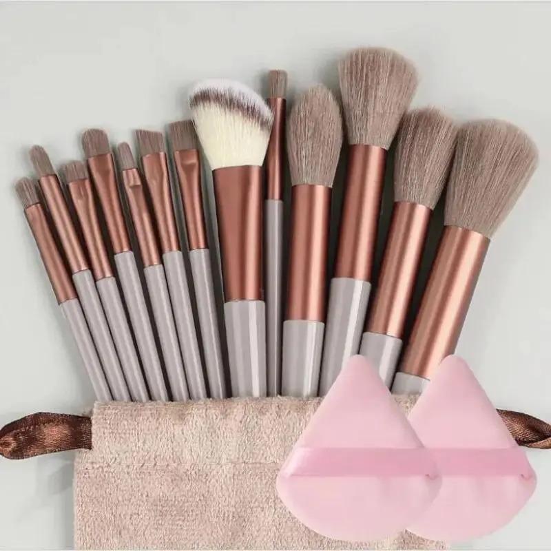 Product Introduction of Makeup Brush Set soft fluffy professona cosmetic foundation powder eyeshadow Kabuki blending make up brush beauty tool makeup 8