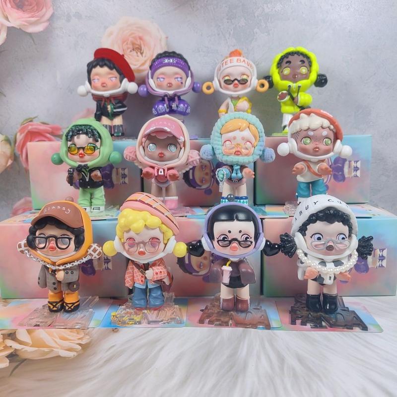 Hộp Búp Bê mù Chủ Đề Skullpanda, Đồ Chơi Làm Bằng Tay Dễ Thương Và Hợp Xu hướng Đồ Trang Trí, Quà Sinh Nhật 2