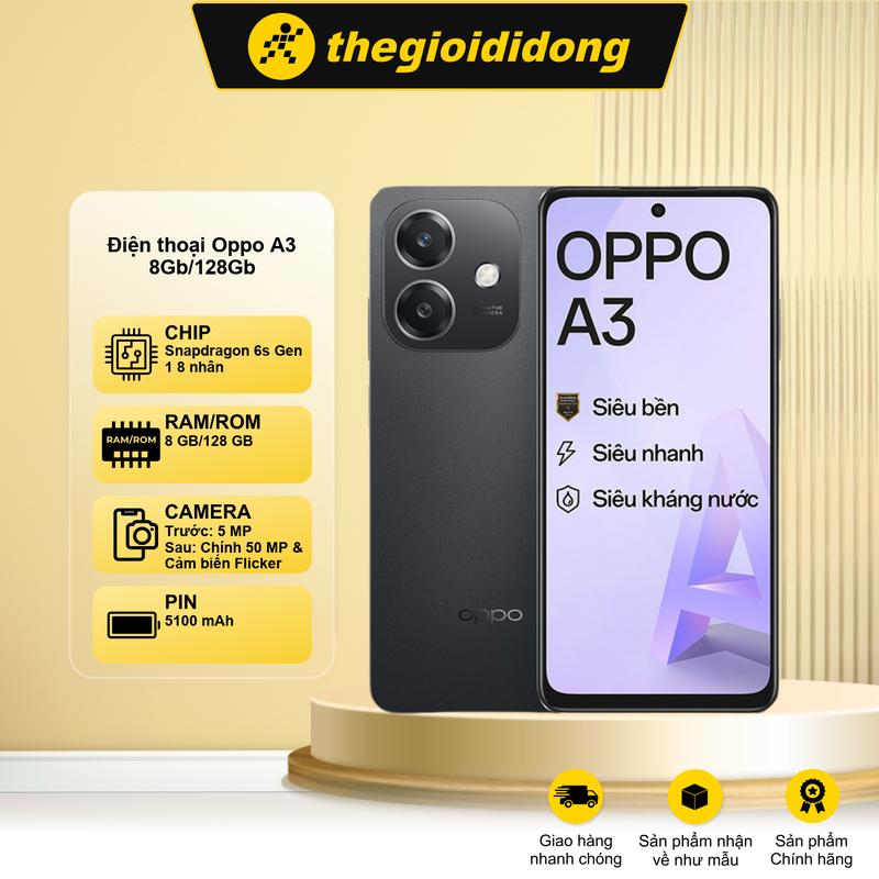 Điện thoại OPPO A3 8GB 128GB