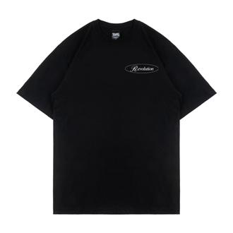 Toms Project Tshirt Revolution Black - Kaos Pria Combed Katun Cowok Sablon Rib Baju Santai 2