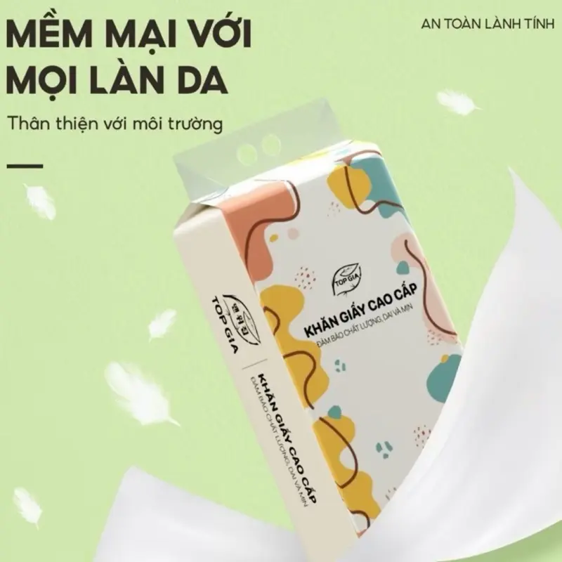 Khăn giấy rút treo tường 1280 tờ 4 lớp tiện lợi sử dụng trong gia đình 2