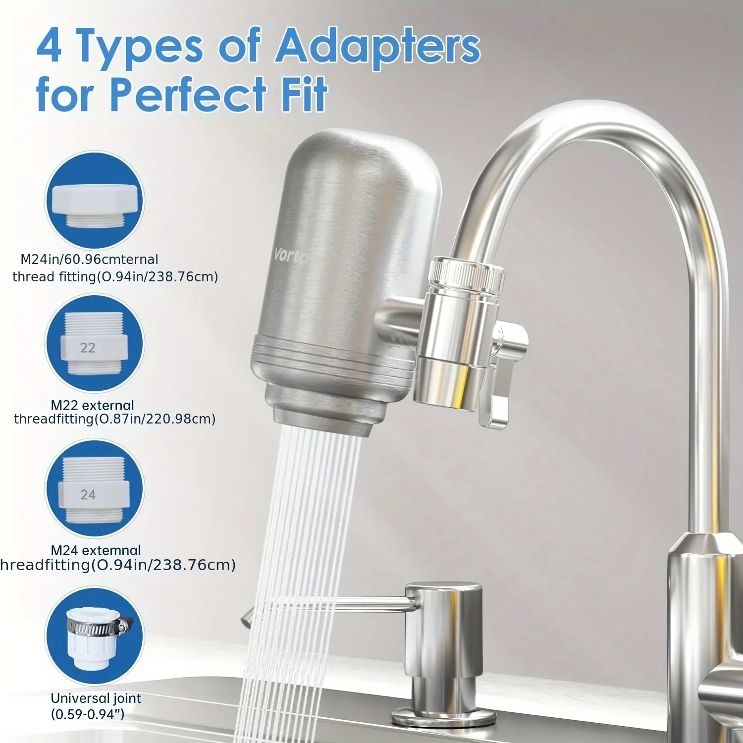 VT-T2-NEW Kitchen faucet filter accessories 1 machine 2 core
