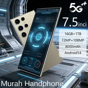 [Super Murah]  S-25 Ultra 7.3inch Layar Full Screen 100% Original 16GB+1TB 8000mAh 72MP+108MP Kamera Ultra Wide Garansi Toko 1 Tahun Bisa COD