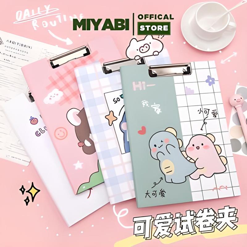 Bìa kẹp tài liệu trình ký a4 đôi - siêu cute - kẹp tài liệu giấy - bìa trình ký văn phòng giá rẻ - MIYABI STORE 