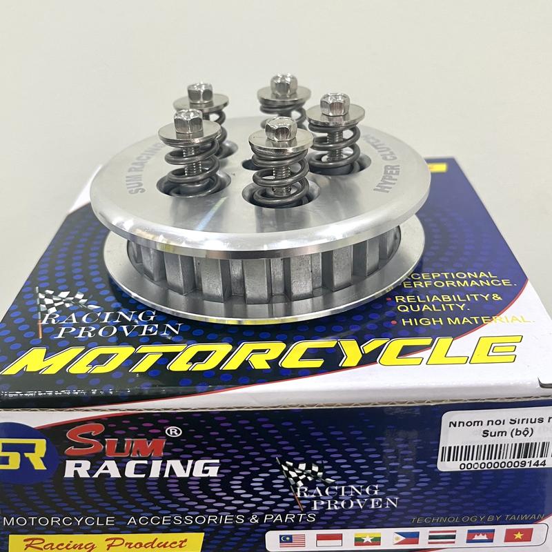 Nhôm Nồi Sum Racing 5 lò xo Sirius 110 Jupiter 110 xăng cơ (YAMAHA Nhật)
