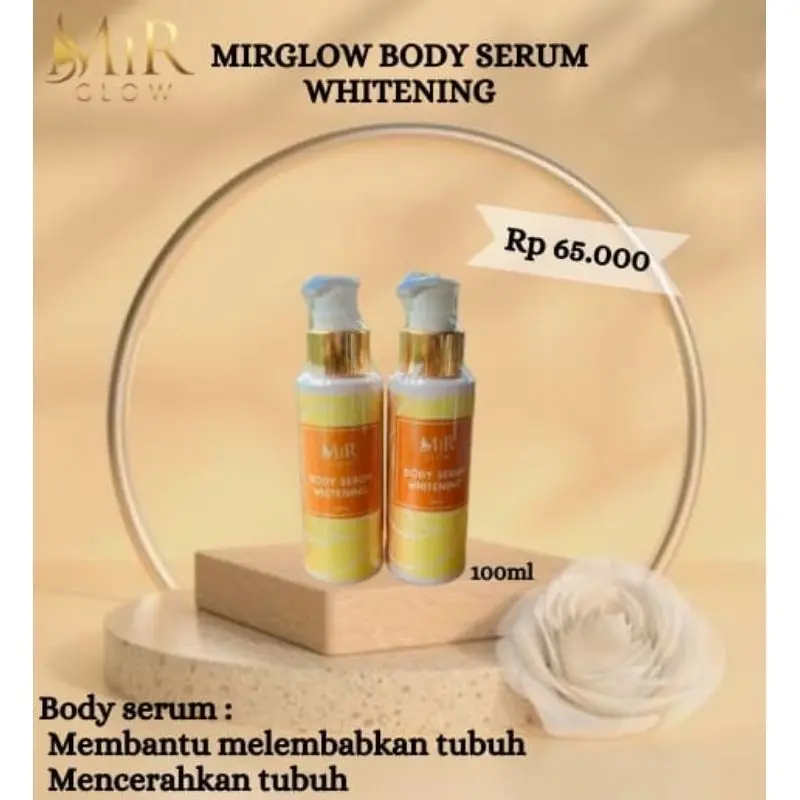 Body Serum Mir  Glow Skincare