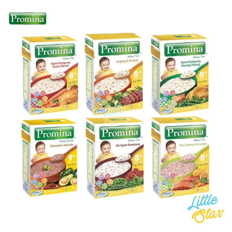 Promina Bubur Reguler 8+ 100 Gr Makanan Mpasi Bayi Instant Newborn Baby Food 0