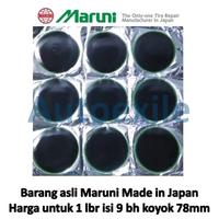 Gambar Koyok Tambal Ban Luar Tire Patch Maruni GUT-02 MU-02 Bulat 78mm 9buah Tip Top GUT02 MU02 Tanpa Masak Made in Japan - Hitam Hijau dari Autoexile Kota Medan 2 Tokopedia