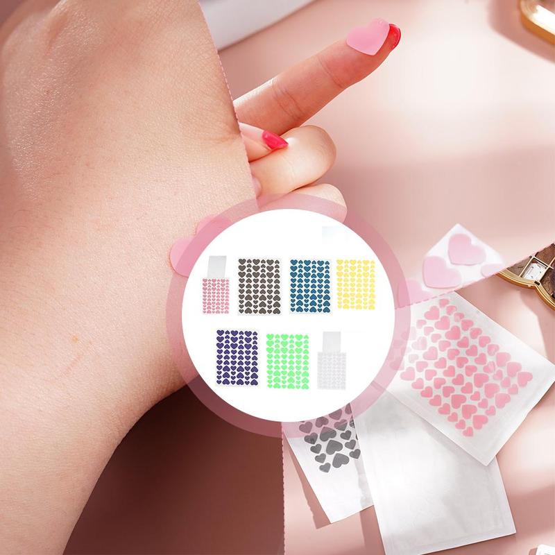 Product Introduction of 60pcs/pack Acne Patch PE Colorful Heart Shape Acne Patch Invisible Concealer Waterproof Acne Patch 33