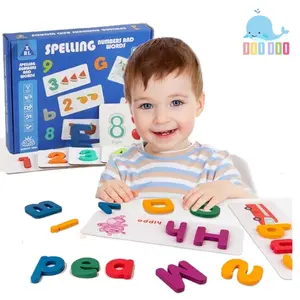 MAINAN EDUKASI MENGEJA INGGRIS KATA-MAINAN MENGENAL HURUF-ALPHABET SPELLING TIME-BELAJAR MENGENAL HURUF - Mainan edukasi mengeja kata/ Mainan mengenal huruf/ alfabeth Anak Toys