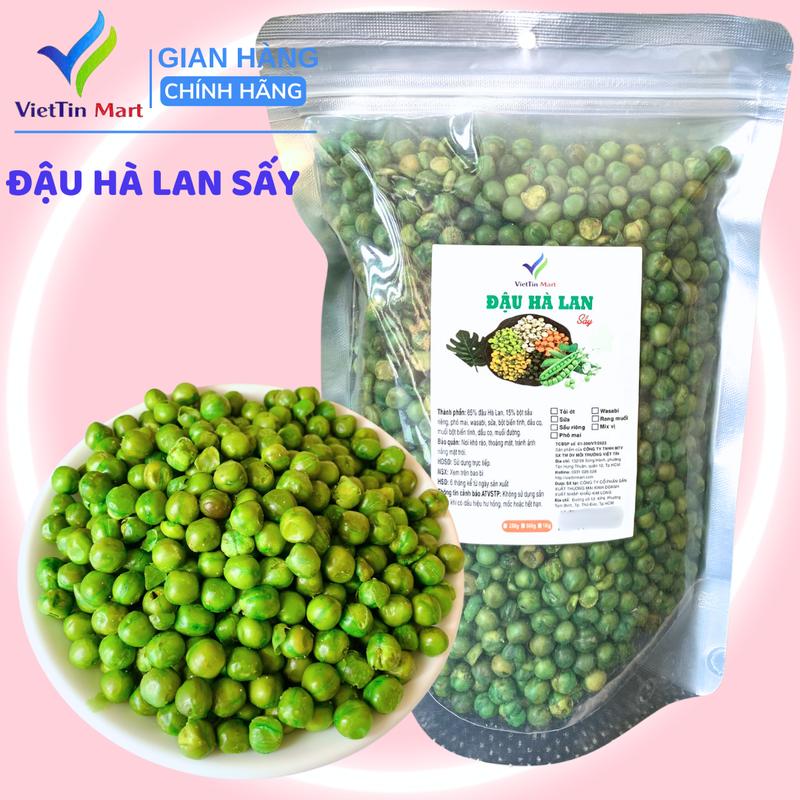  Đậu Hà Lan Sấy Giòn 500g Viettin Mart 