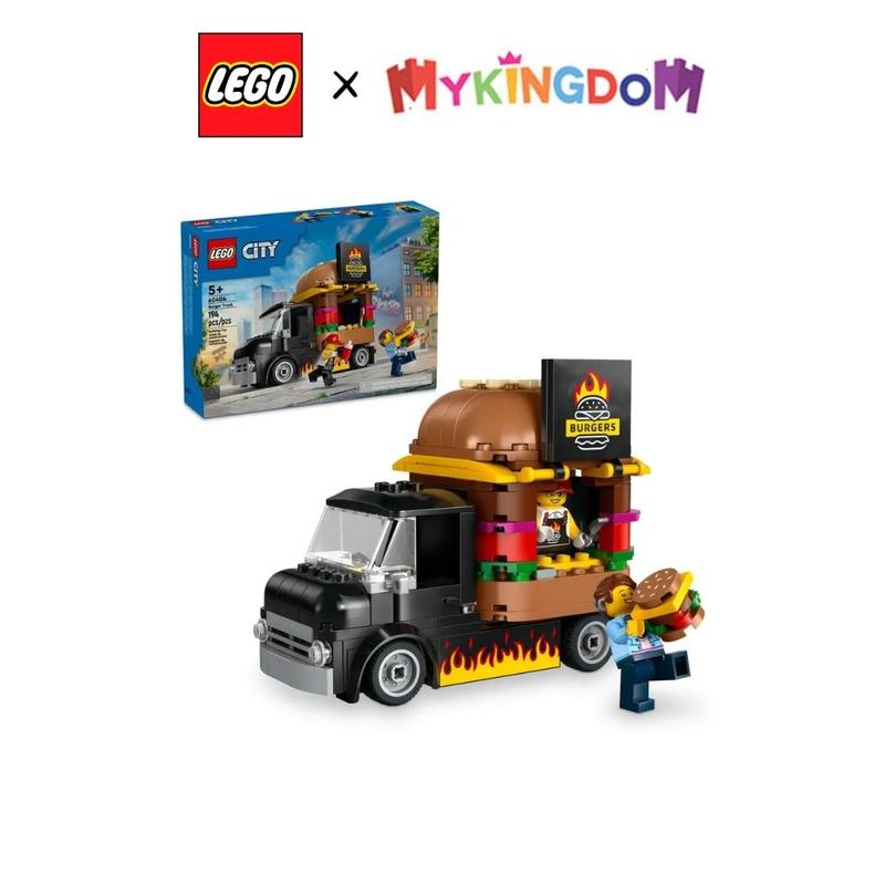 Đồ Chơi Lắp Ráp Xe Tải Burger Lưu Động LEGO CITY 60404 (194 chi tiết)