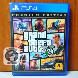 Kaset Grand theft auto v gta 5 playstation4 ps4 game