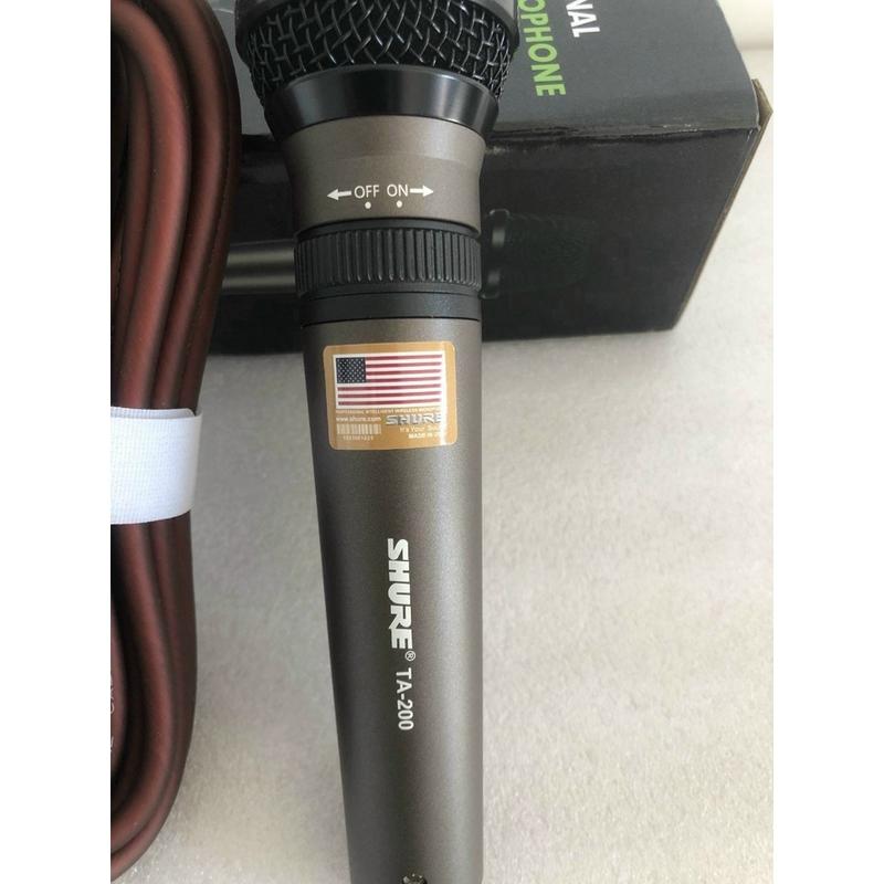 Product Introduction of Mic SHUR,E TA 200 Chất Lượng Âm Thanh Chân Thực, Hát Nhẹ , Hút Giọng Cho Ra Âm Thanh Chuẩn Mực,Chuyên KARAOKE 42