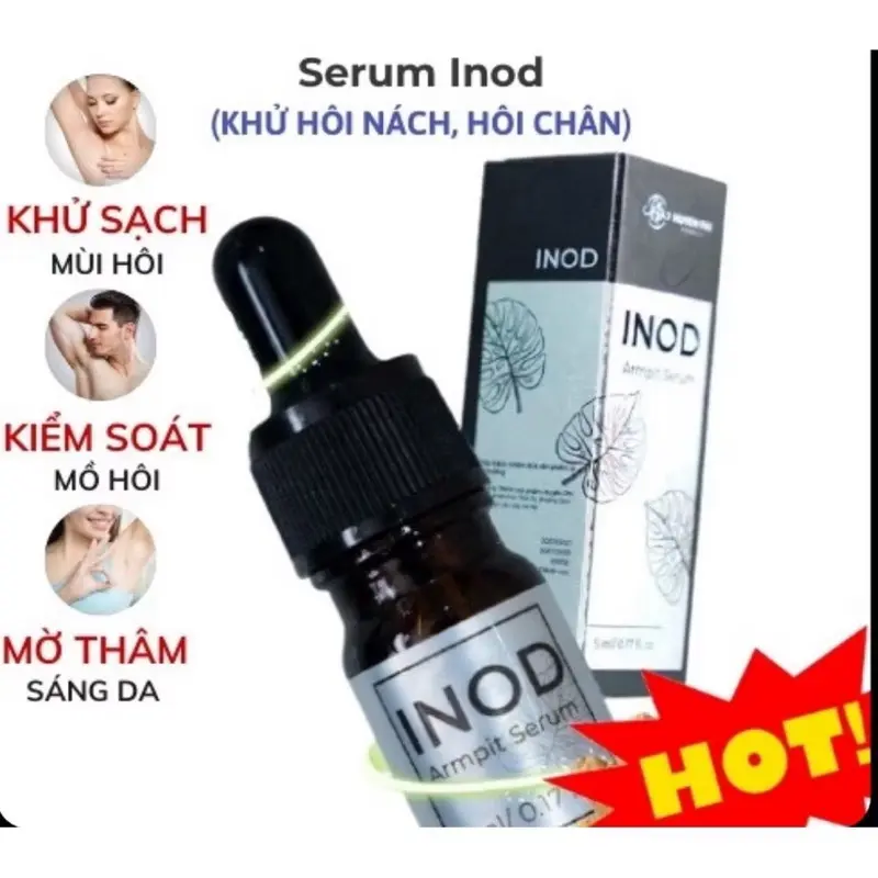 Serum INOD hôi nách Huyền Phi- khử mùi hôi chân hôi nách ngăn tiết mồ hôi nách hôi chân
