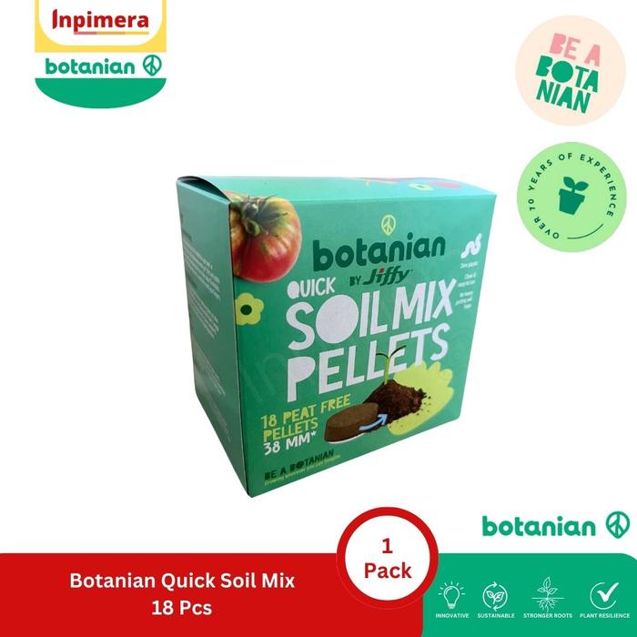 Gambar Botanian Quick Soil Mix Media Tanam Siap Pakai 38mm Jiffy Inpimera Tanaman dari Inpimera Kota Administrasi Jakarta Barat Tokopedia