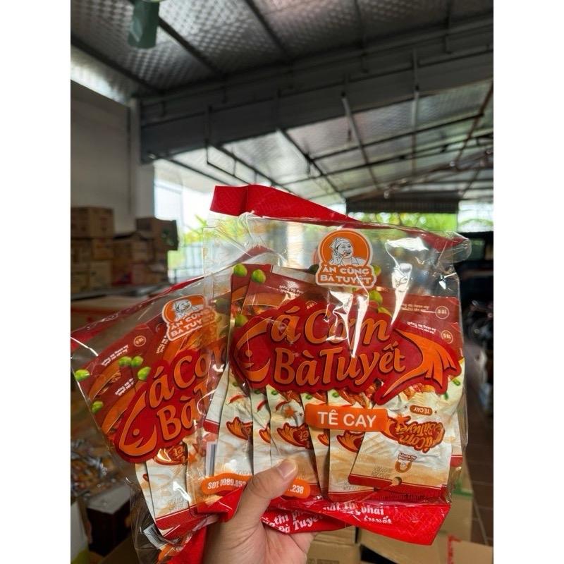 Sỉ bịch 20 gói cá cơm Tê cay - Ăn cùng bà Tuyết