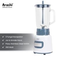 Gambar Arashi Stand Blender ASB 1001G Pelumat Jar Kaca Multifungsi 3 Mode Kecepatan Ori Bergaransi - RDE dari Raja Dapur Elektrik Kota Bekasi 1 Tokopedia