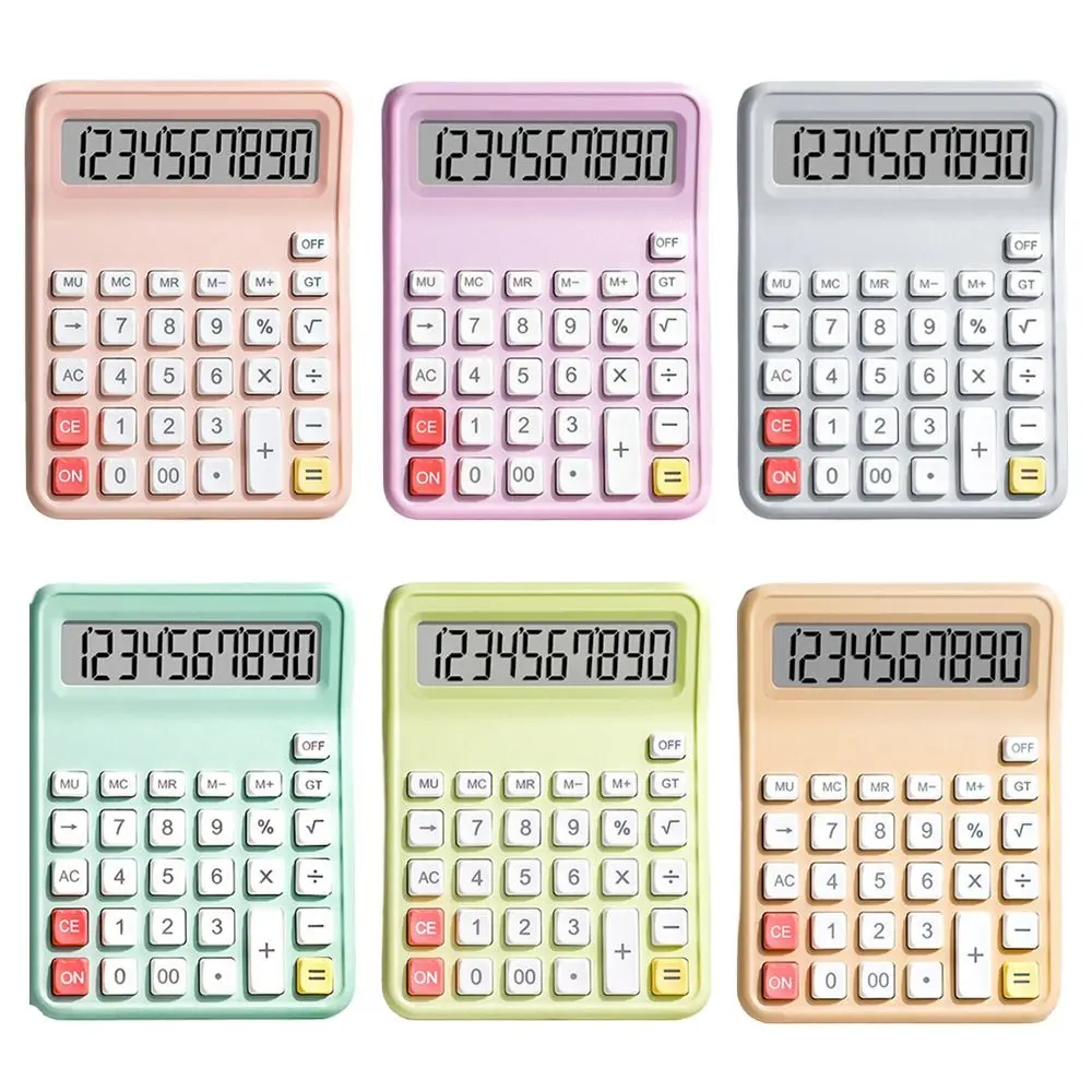 Multifunctional Standard Standard Function Calculator Multifunction 10-Digit Math Calculator School Office Supplies Desk Accessories Accounting Calculator