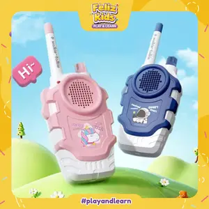 [FELIZKIDS] [FK468] Walkie Talkie Nirkabel Anak Jarak Jauh 300 Meter Edukasi Mainan Telepon 2pcs Hadiah Anak-anak