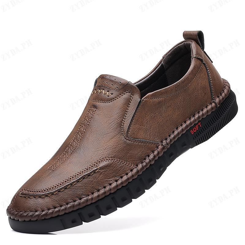 Product Introduction of Hand-sewn men's casual leather shoes 1